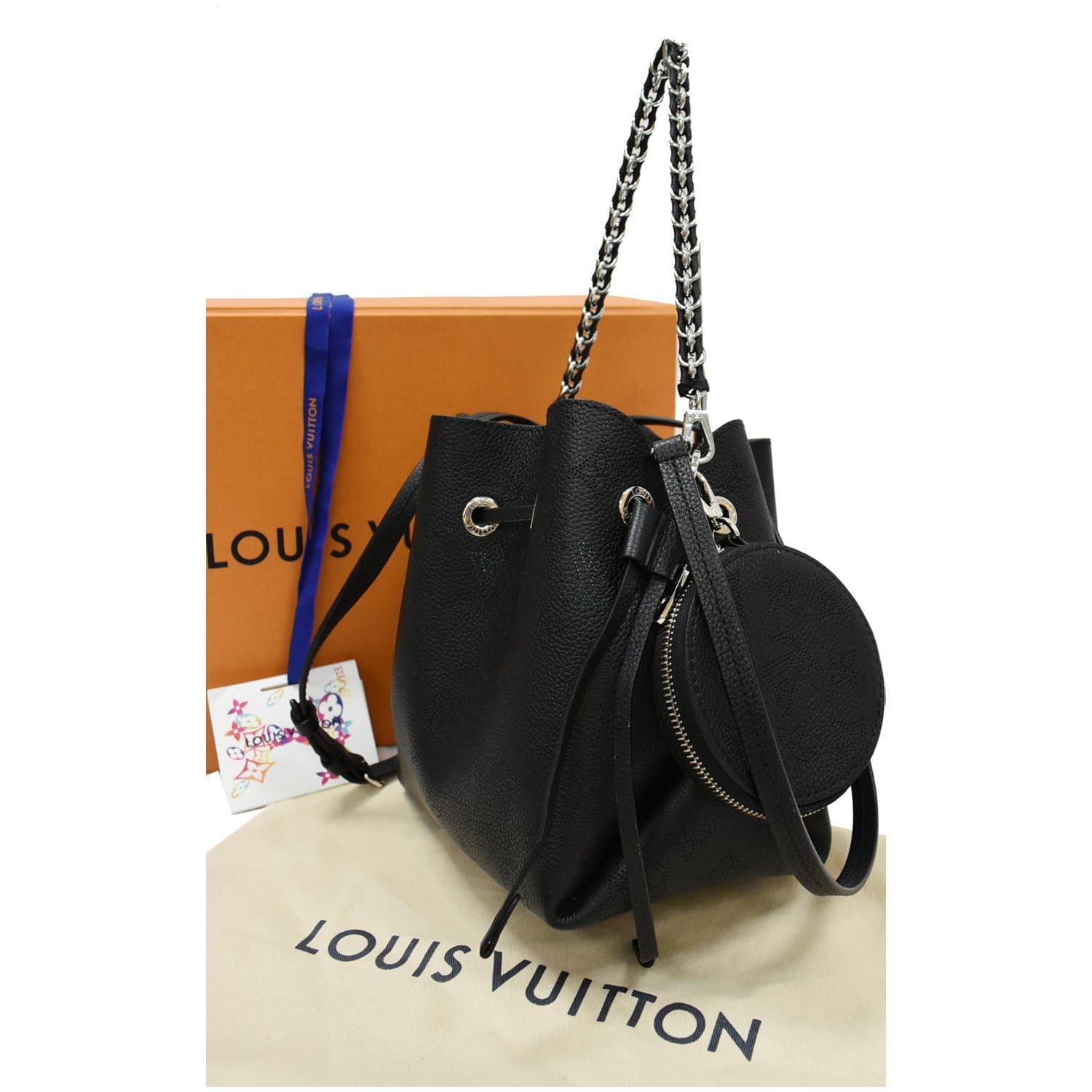 Black Louis Vuitton Monogram Mahina XS Crossbody Bag – Designer Revival