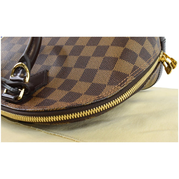 Louis Vuitton Alma Damier Ebene Satchel Bag Women-Brown - corner focused
