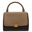 CELINE Trapeze Small 2way Leather Shoulder Bag Tricolor