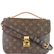 LOUIS VUITTON Metis Pochette Monogram Canvas Crossbody Bag Brown