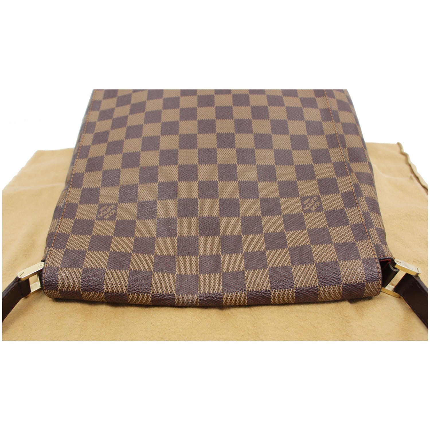 Salsa cloth crossbody bag Louis Vuitton Brown in Cloth - 20283566
