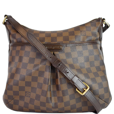 LOUIS VUITTON Bloomsbury PM Damier Ebene Shoulder Bag Brown