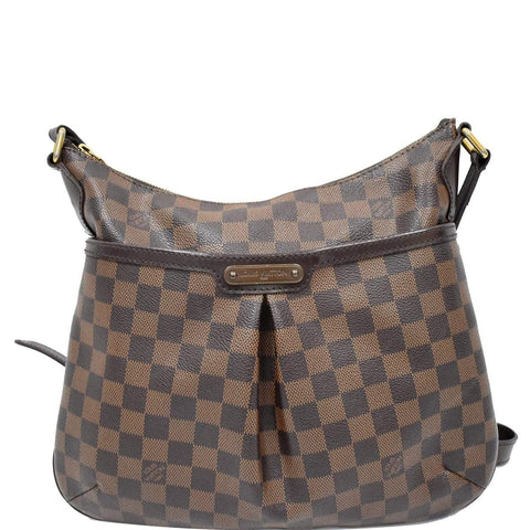 LOUIS VUITTON Bloomsbury PM Damier Ebene Crossbody Bag Brown