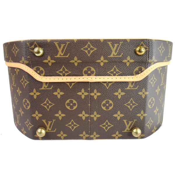 Louis Vuitton Hat Box 40 Monogram Canvas Travel Handbag - backside view