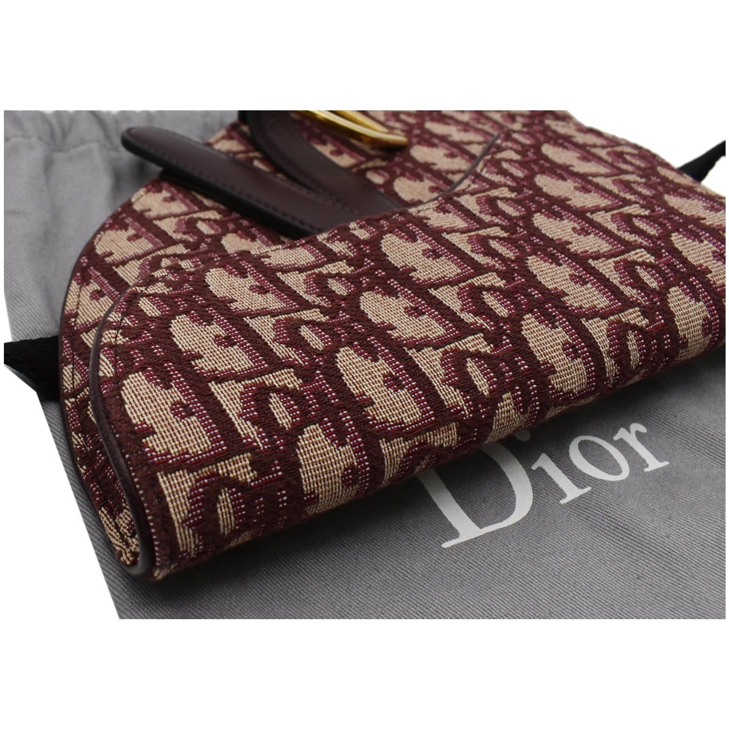 Burgundy dior oblique jacquard Clearance