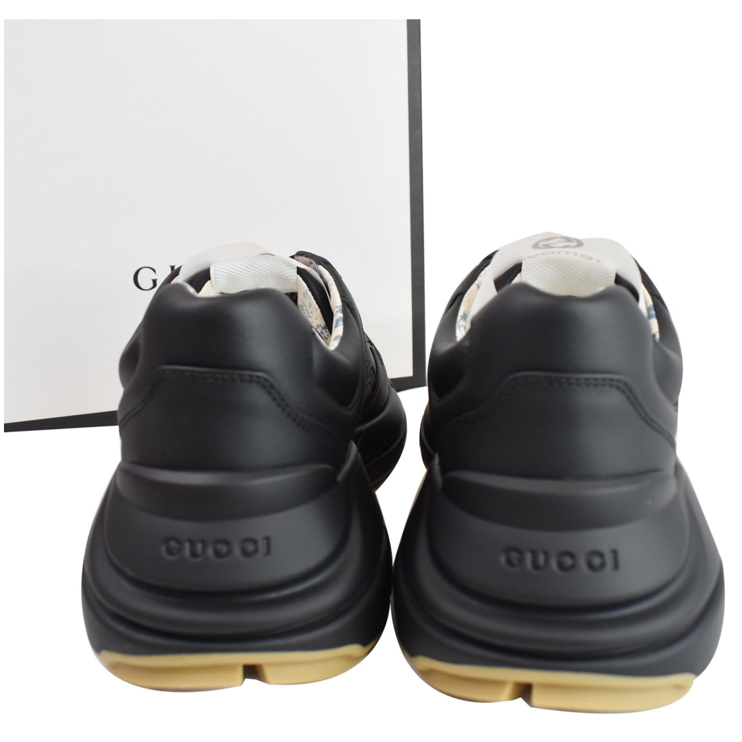 Gucci Rhyton Logo Leather Sneaker