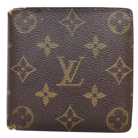LOUIS VUITTON Multiple Monogram Canvas Wallet Brown