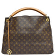 LOUIS VUITTON Artsy MM Monogram Canvas Shoulder Bag Brown