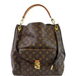 LOUIS VUITTON Metis Hobo Monogram Canvas Shoulder Bag Brown