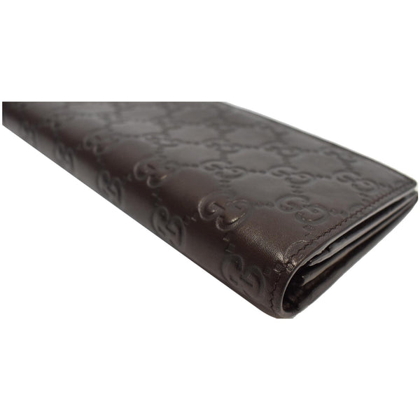 Gucci Guccissima Continental Flap Wallet - side preview  | Shop at DDH