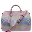 LOUIS VUITTON Escale Speedy 30 Bandouliere Monogram Canvas Shoulder Bag Pastel