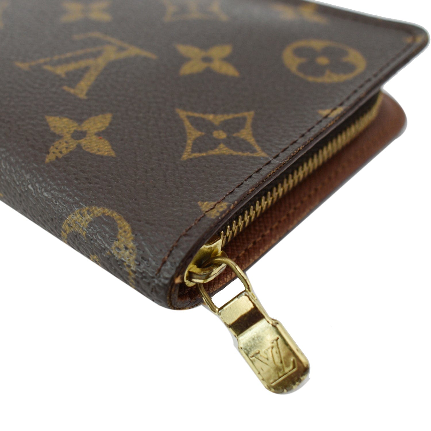Zippy leather wallet Louis Vuitton Brown in Leather - 34308099