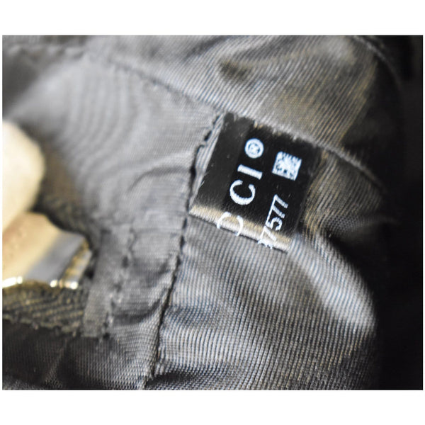 GUCCI Guccy Magnetismo Leather Backpack Bag Black 419584