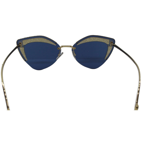 Fendi Transparent Teal Sunglasses for sale