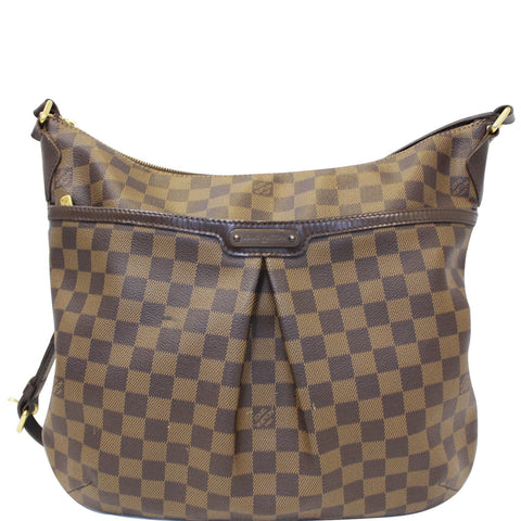 LOUIS VUITTON Bloomsbury GM Damier Ebene Shoulder Crossbody Bag Brown
