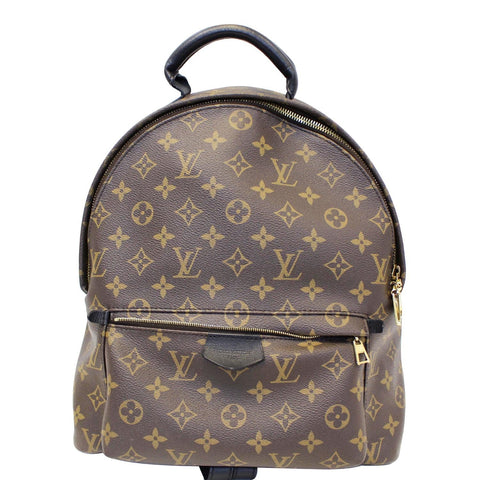 LOUIS VUITTON Palm Springs MM Monogram Canvas Backpack Bag