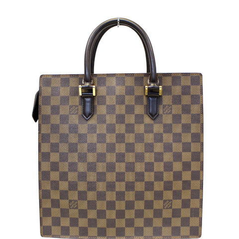 LOUIS VUITTON Venice Sac Plat Damier Ebene Tote Bag