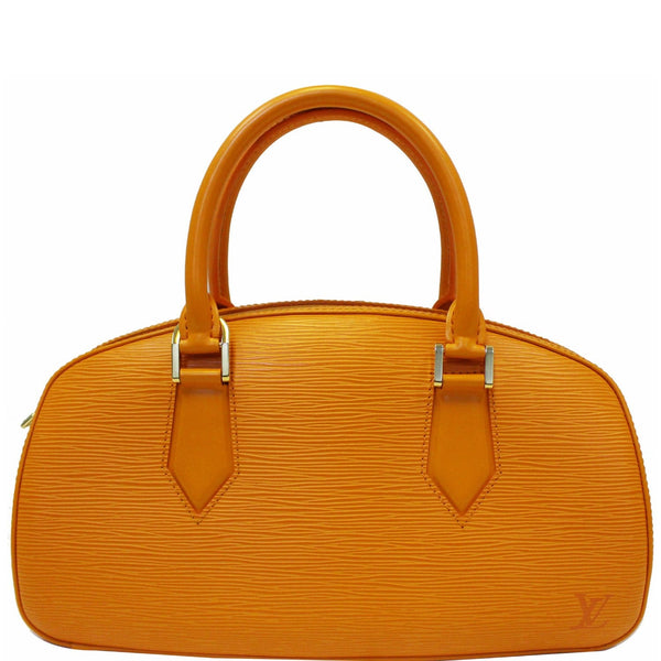 LOUIS VUITTON エコバッグ オレンジ イエロー LOUIS VUITTON Jasmine Epi Leather Satchel Bag Yellow-US