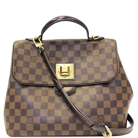 LOUIS VUITTON Bergamo MM Damier Ebene Shoulder Bag