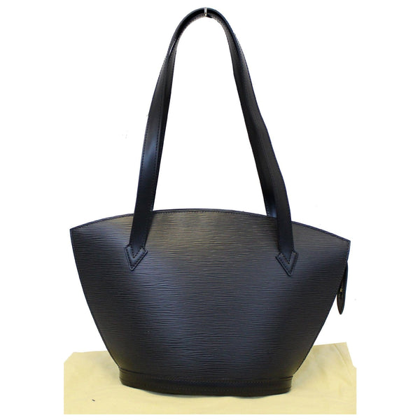 Louis Vuitton Saint Jacques Epi Leather Shoulder Bag Black strap