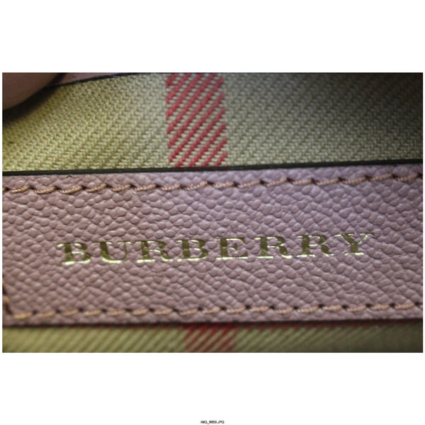 Burberry Crossbody Bag - Burberry Small Bag Pink - logo