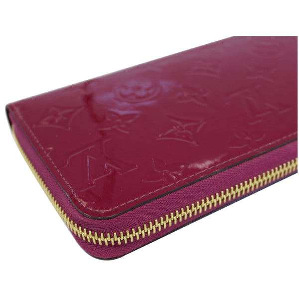 LOUIS VUITTON Monogram Vernis Zippy Wallet Amarante-US