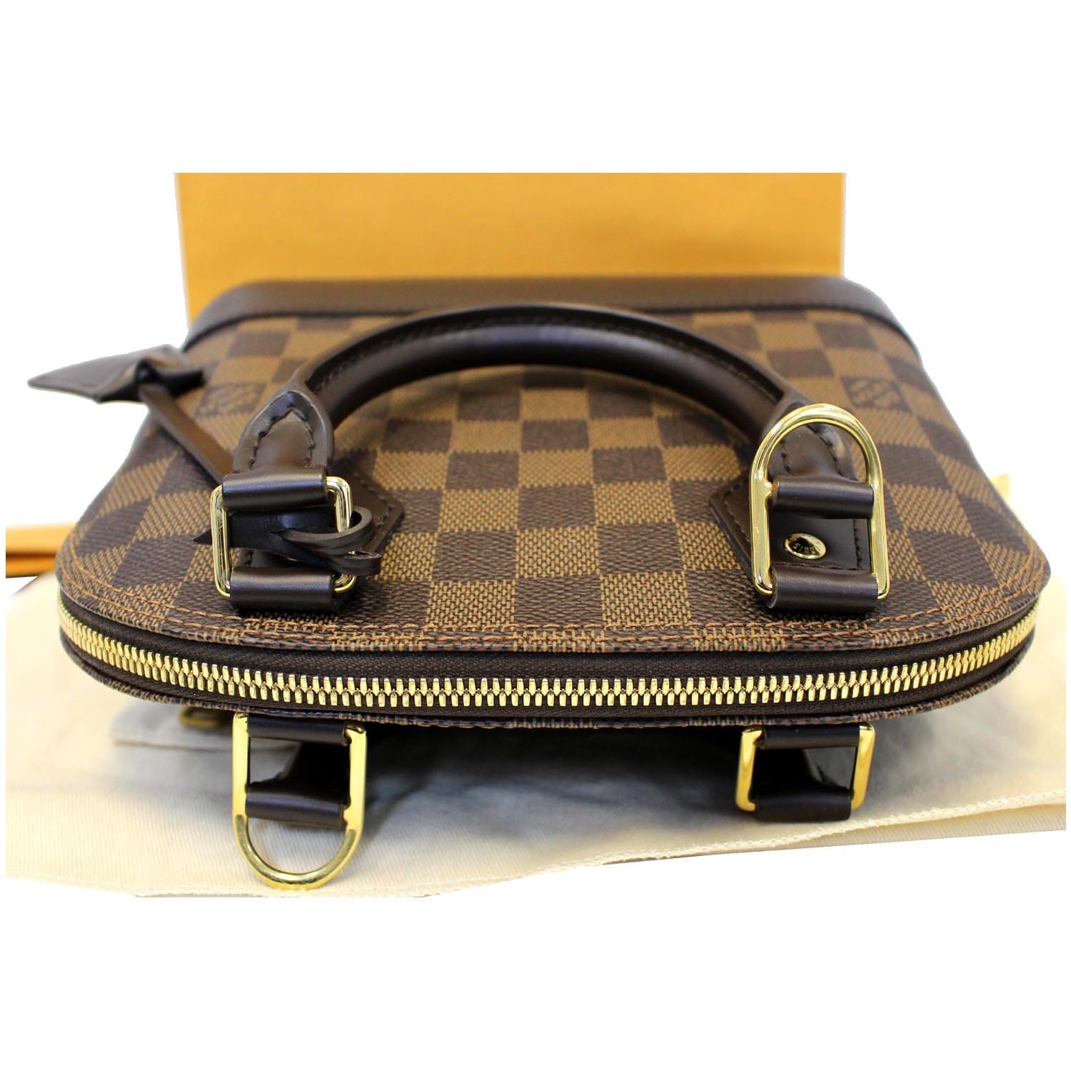 Louis Vuitton Authentic Damier Alma BB Cross Body Handbag Article