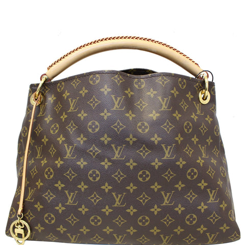 LOUIS VUITTON Artsy MM Monogram Canvas Hobo Shoulder Bag