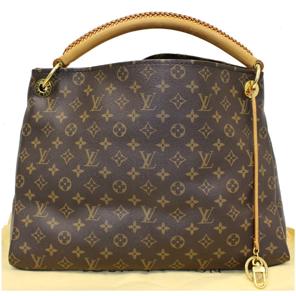 LOUIS VUITTON Artsy MM Monogram Canvas Shoulder Bag Brown-US
