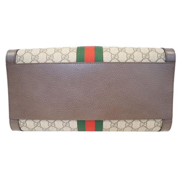 GUCCI Ophidia Medium GG Supreme Tote Shoulder Bag Beige 524537