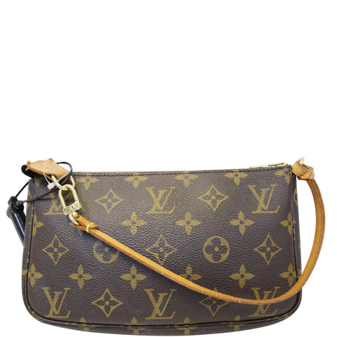 LOUIS VUITTON Monogram Canvas Pochette Accessoires Pouch Bag