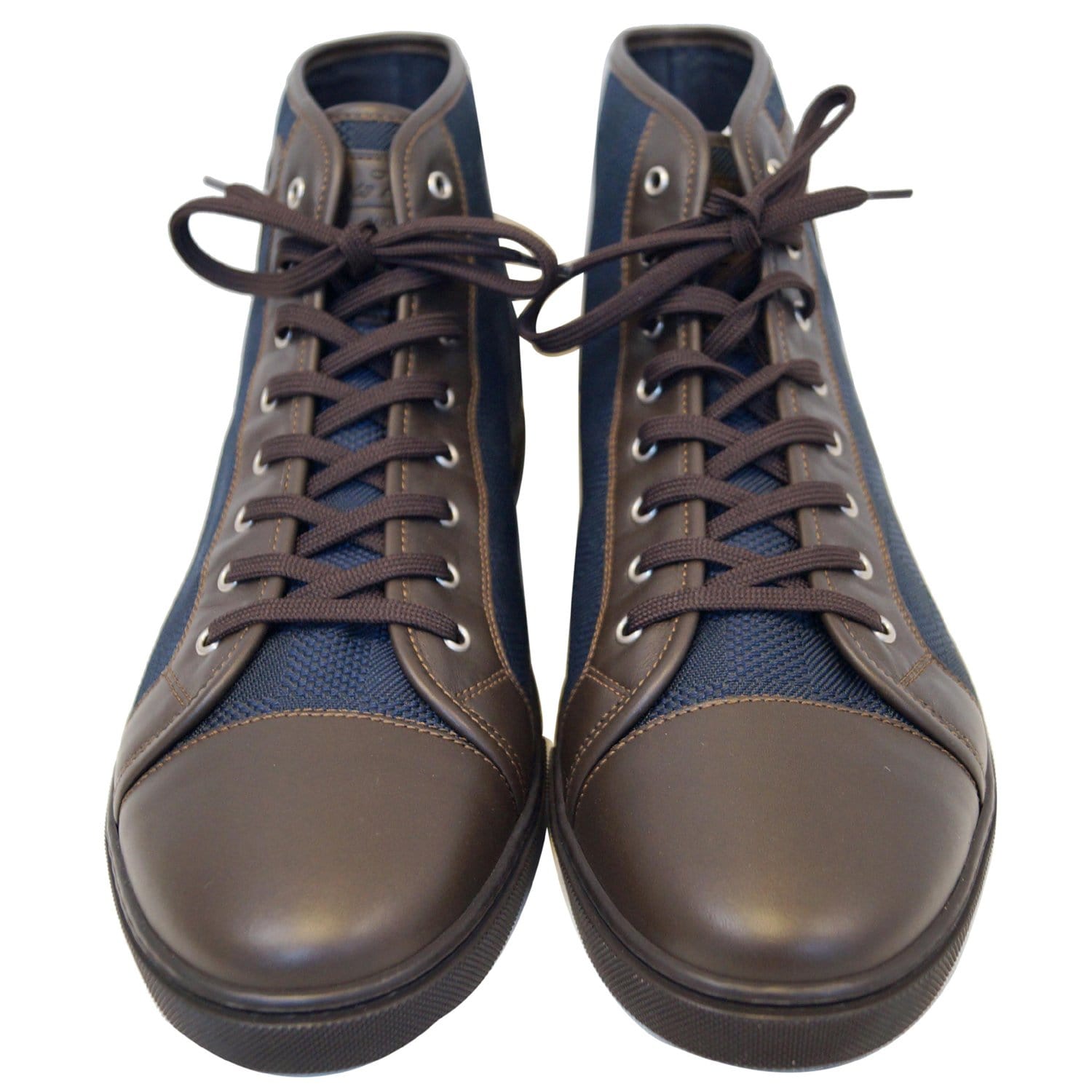 Louis Vuitton Damier Mens Sneakers 2022-23FW, Navy, 08.5