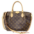 LOUIS VUITTON Turenne PM Monogram Canvas Shoulder Bag Brown