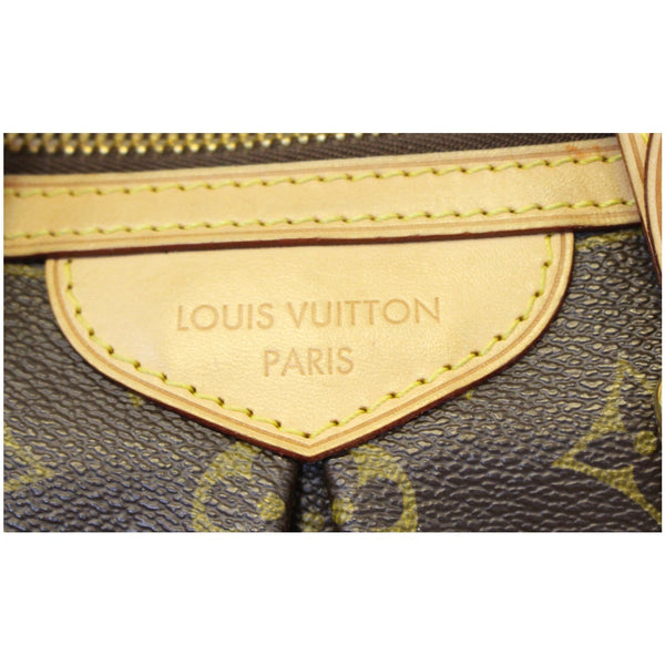 LOUIS VUITTON Palermo PM Monogram Canvas Shoulder Bag Brown