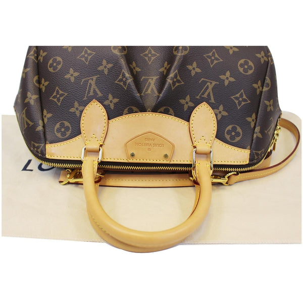 LOUIS VUITTON Segur Monogram Canvas Shoulder Handbag Brown-US