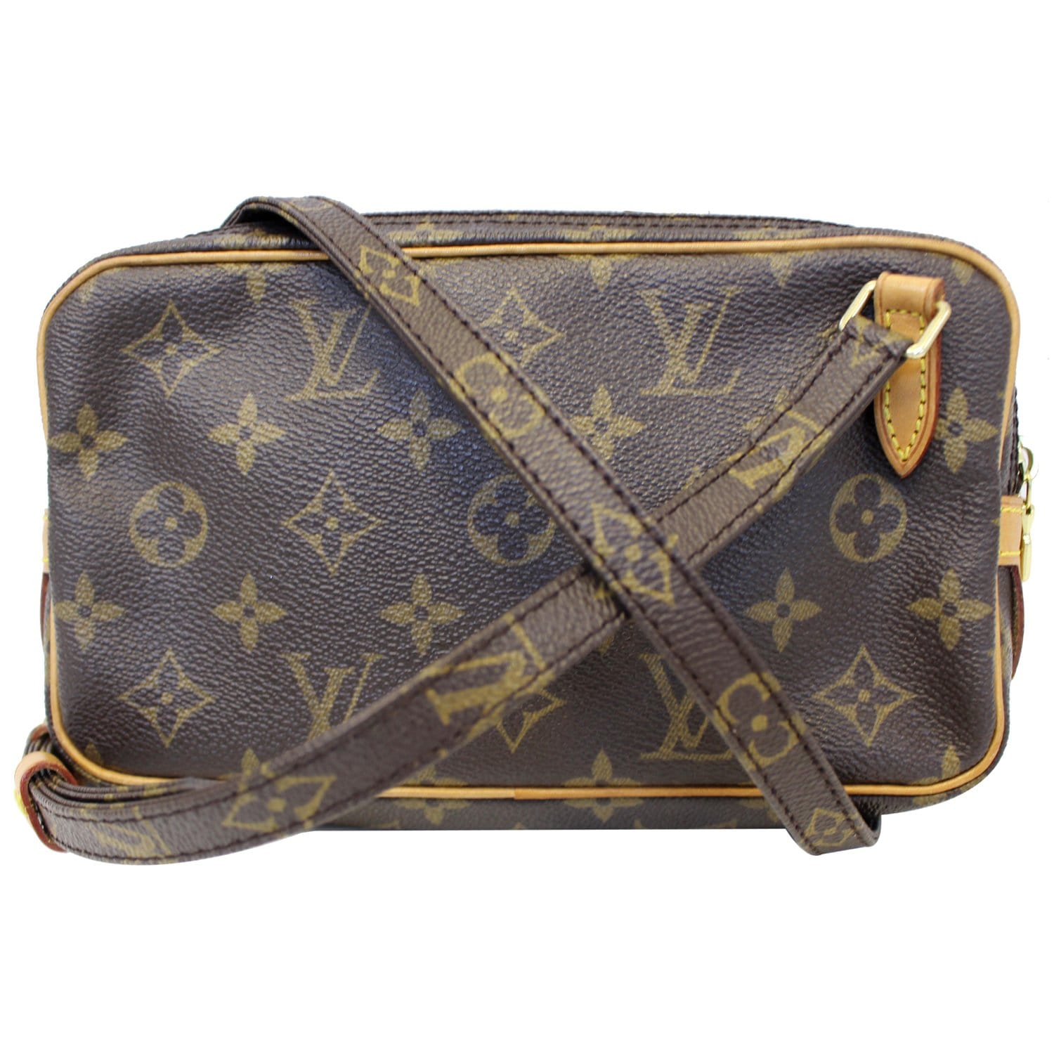 Brown Louis Vuitton Monogram Pochette Marly Bandouliere Crossbody Bag
