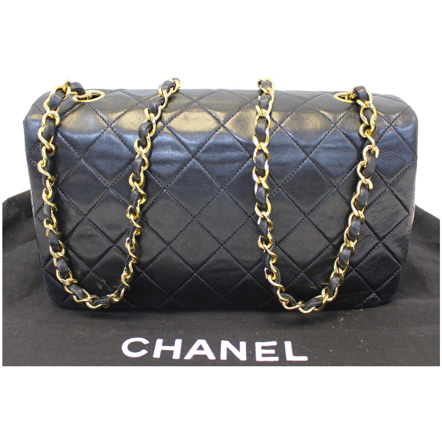 chanel purse brown