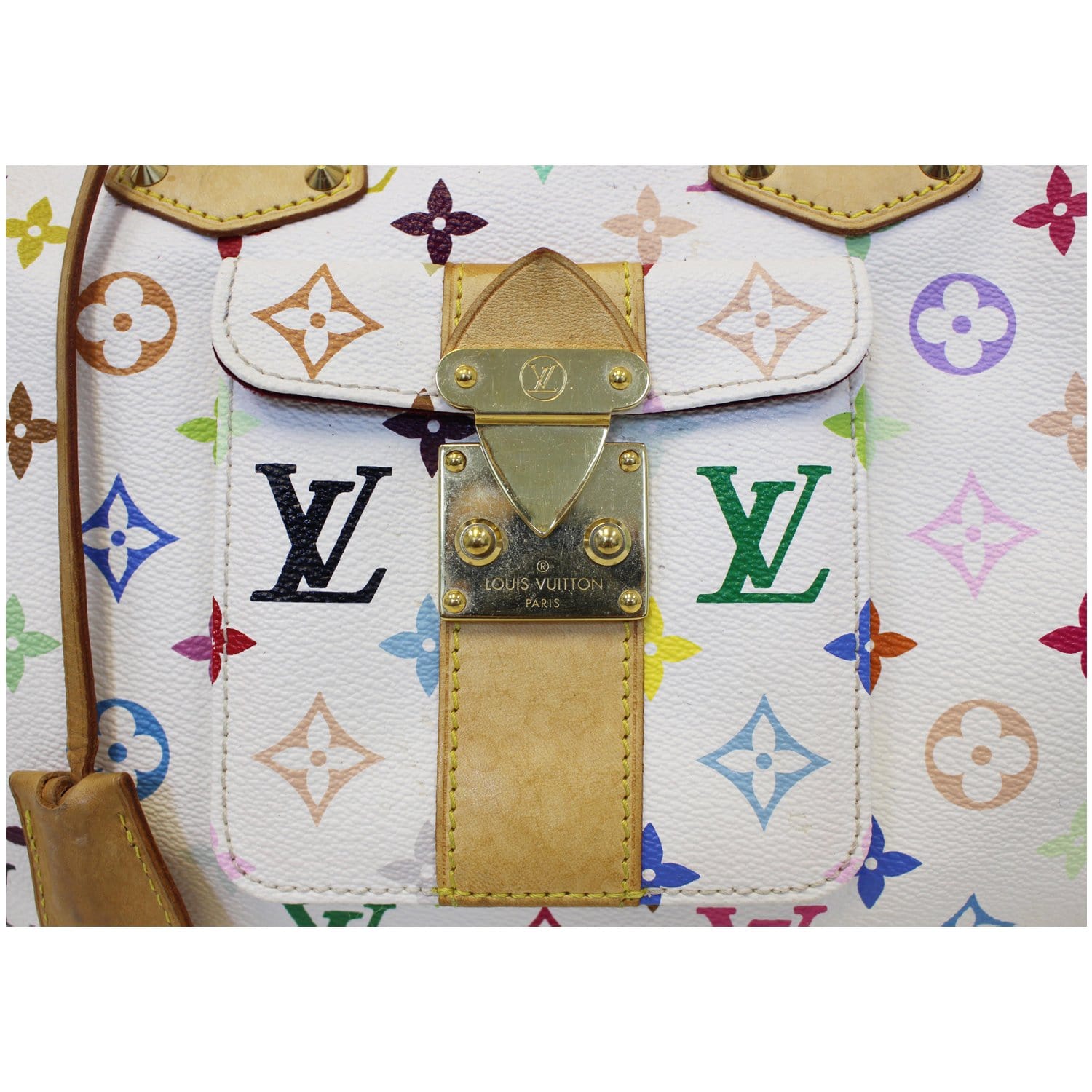 Louis Vuitton Pochette Monogram Multicolore White - US