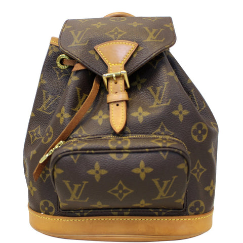 LOUIS VUITTON Mini Montsouris Monogram Canvas Backpack Bag
