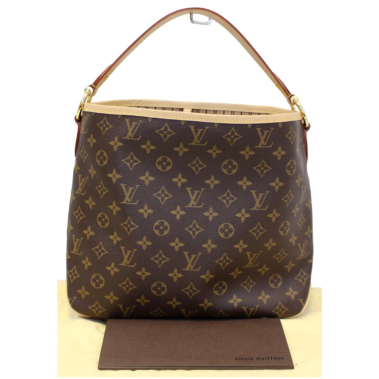Louis Vuitton Brown Monogram Delightful PM Leather Cloth ref.122267 - Joli  Closet