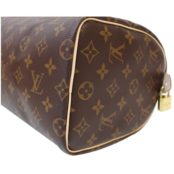 Lv Speedy 25 leather Canvas Satchel Bag