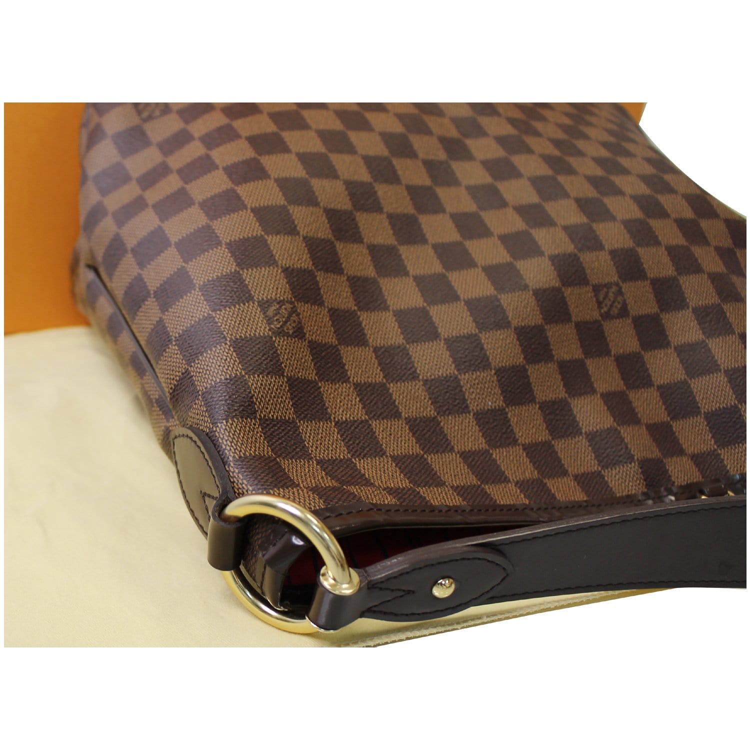 Louis Vuitton Delightfull medium model Brown Cloth ref.143741