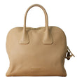 BURBERRY London Greenwood Grainy Leather Bowling Bag Nude