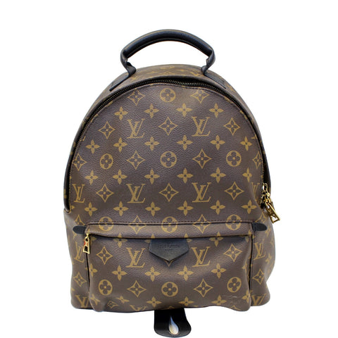 LOUIS VUITTON Palm Springs MM Monogram Canvas Backpack Bag