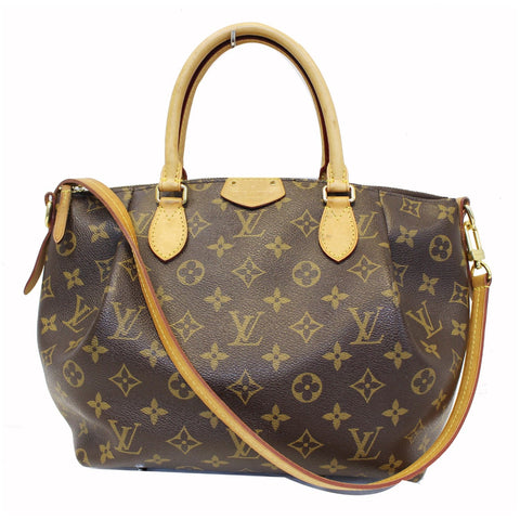 LOUIS VUITTON Turenne PM Monogram Canvas Shoulder Bag Brown