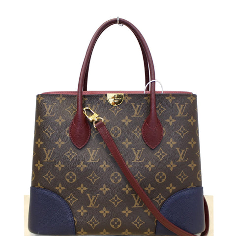 LOUIS VUITTON Flandrin Monogram Canvas Tote Shoulder Bag
