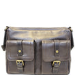 LOUIS VUITTON Brown Utah Leather Wichita Messenger Bag-US
