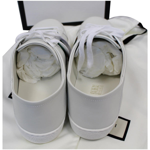 Gucci Ace Classic Low Top Sneakers - White Color top view