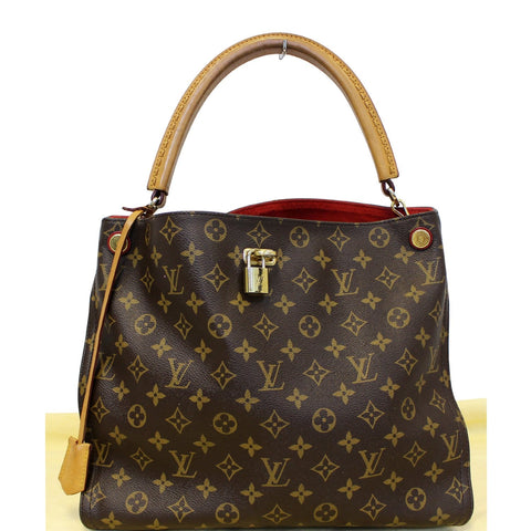 LOUIS VUITTON Gaia Monogram Canvas Shoulder Handbag