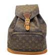 LOUIS VUITTON Montsouris GM Monogram Canvas Backpack Bag-US